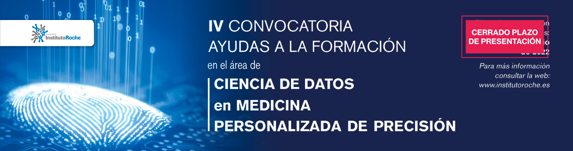 IV Convocatoria de ayudas a la formación en el área de Ciencia de Datos en Medicina Personalizada de Precisión