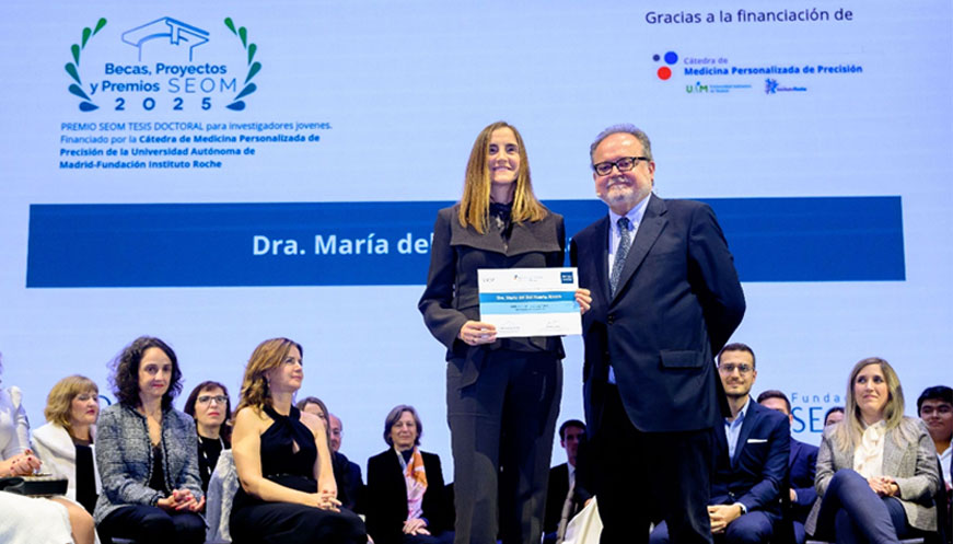 Un estudio sobre la biología molecular del cáncer de páncreas es el ganador del Premio a la Tesis Doctoral de Medicina Personalizada de Precisión para Investigadores Jóvenes de SEOM  