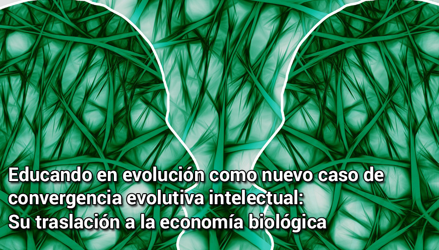 Educando en evolución como nuevo caso de convergencia evolutiva intelectual: Su traslación a la economía biológica