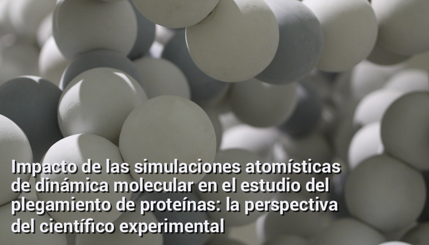 Impacto de las simulaciones atomísticas de dinámica molecular en el estudio del plegamiento de proteínas: la perspectiva del científico experimental