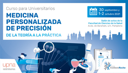 FOTONOTICIA  Inauguración del curso para universitarios ‘Medicina Personalizada de Precisión, de la teoría a la práctica’ 