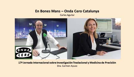Entrevista a la Dra. Carmen Ayuso sobre la 17ª Jornada Internacional sobre Investigación Traslacional y Medicina de Precisión
