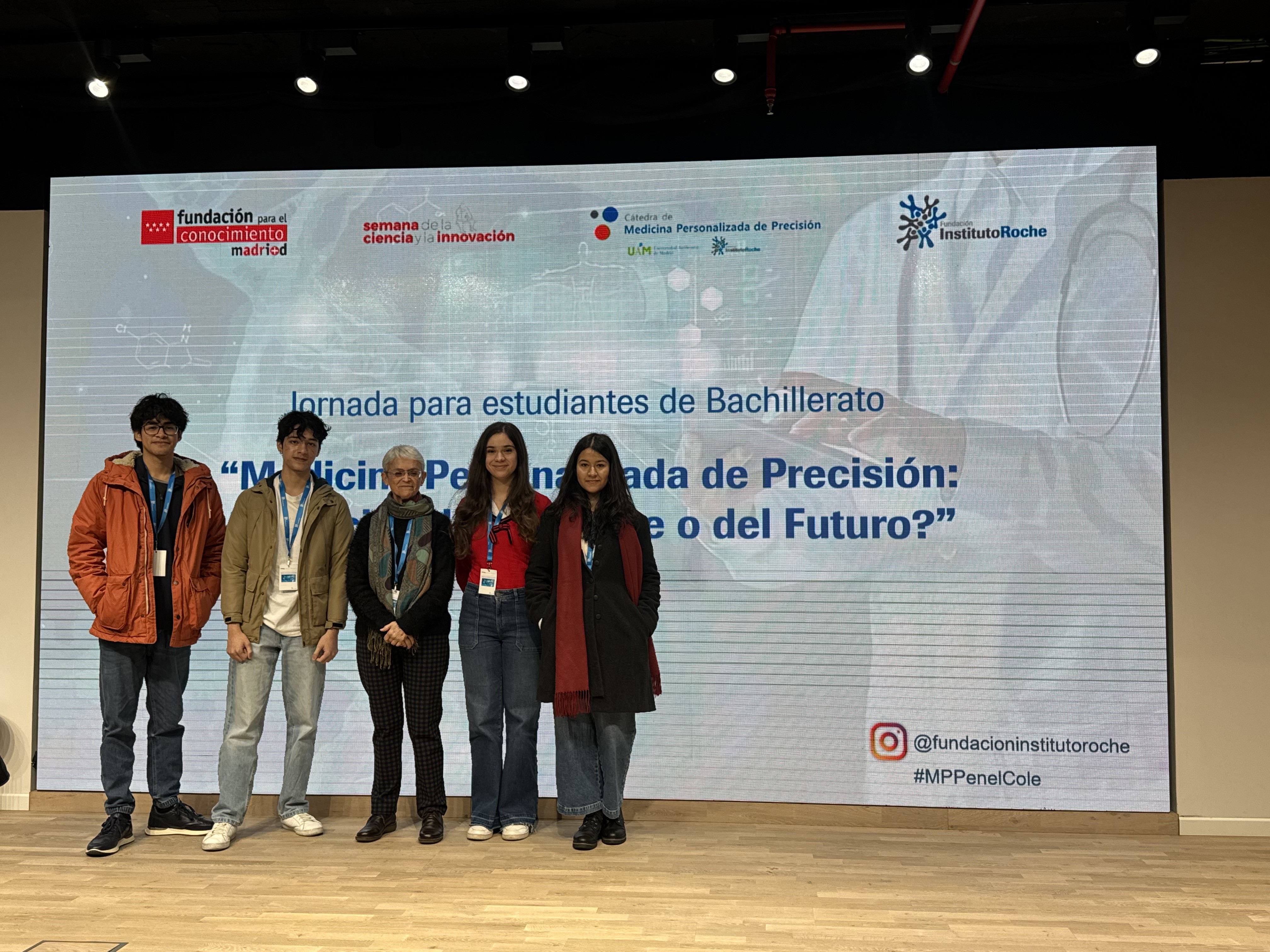 Estudiantes del Colegio Santo Ángel