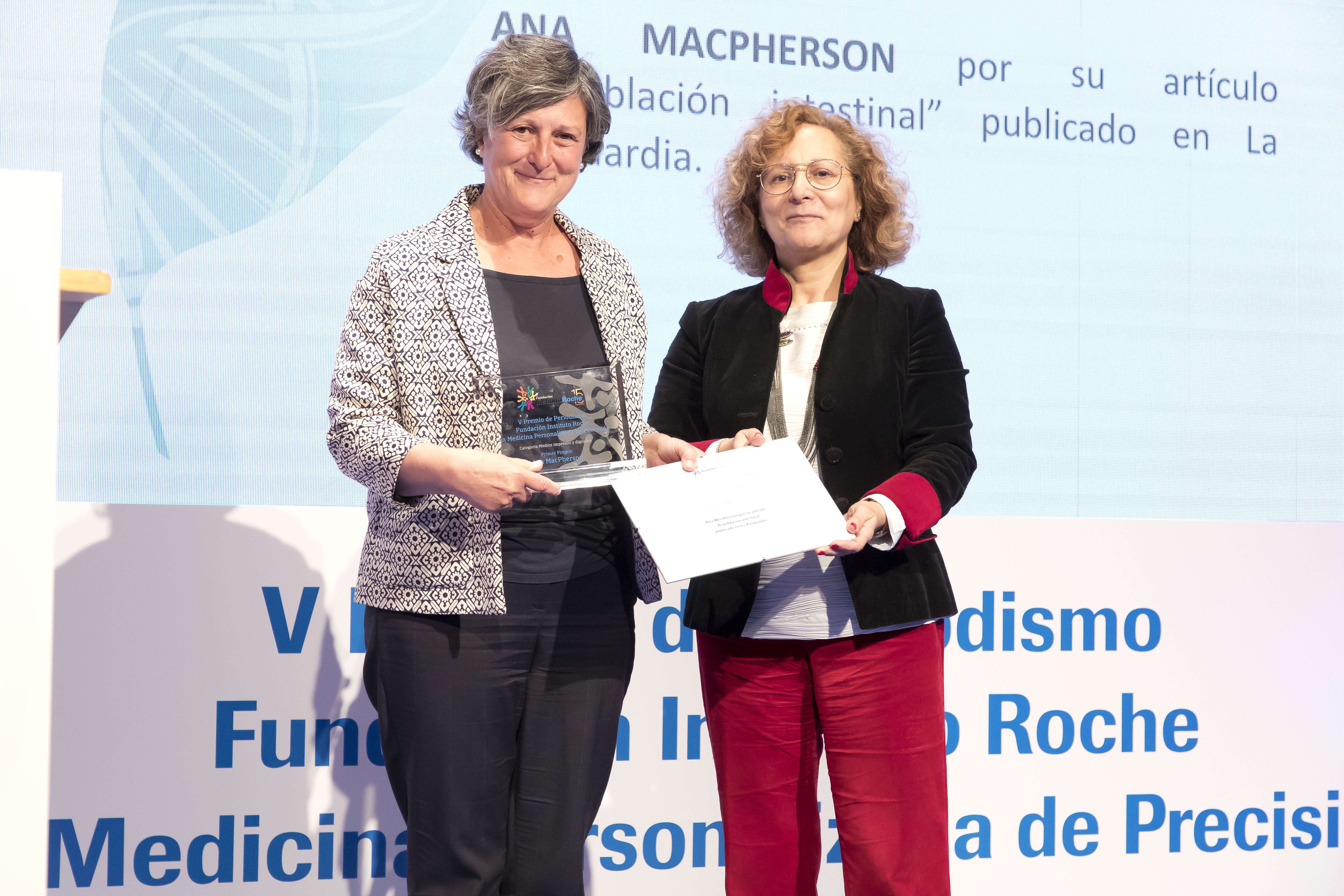 Ana MacPherson - Primer premio Medios impresos y digitales