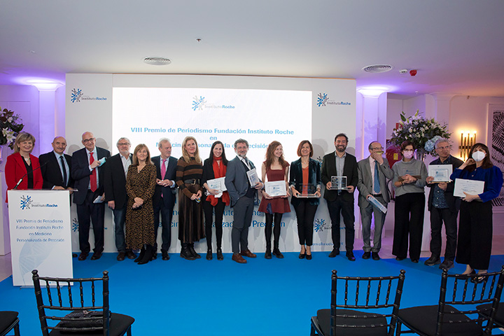 Finalistas del Premio de Periodismo, VIII Edición de la Fundación Instituto Roche