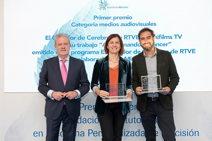 El Cazador de Cerebros de RTVE y Minifilms TV - Primer premio en Medios audiovisuales