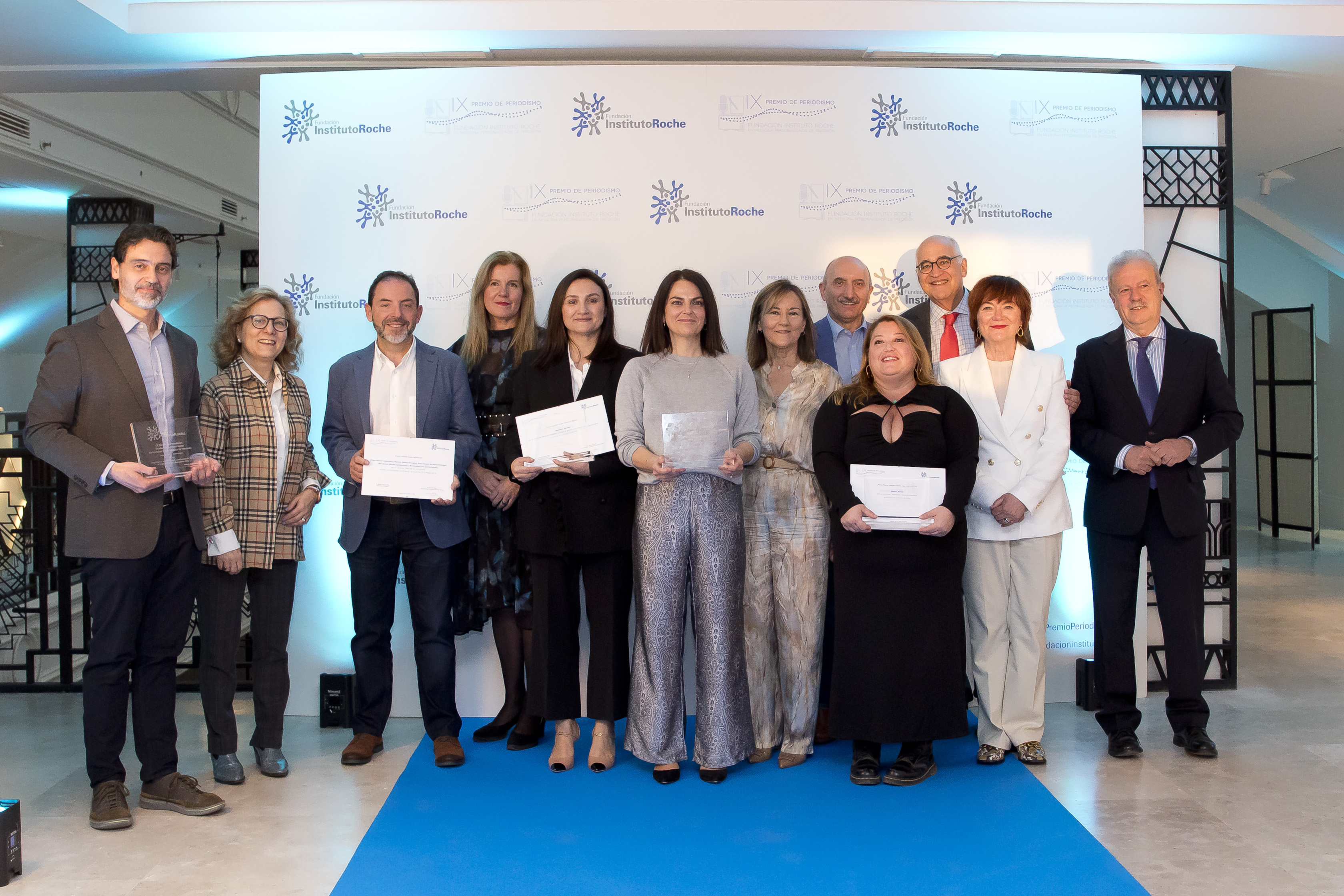 Ganadores y jurado del premio de periodismo IX edición