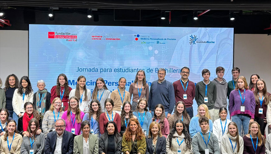 La Fundación Instituto Roche acerca la Medicina Personalizada de Precisión a los estudiantes de bachillerato