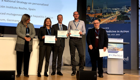 La Fundación Instituto Roche premiada en Berlín por su Propuesta de Recomendaciones para una Estrategia Estatal de Medicina Personalizada de Precisión