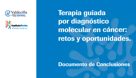 Terapia guiada por diagnóstico molecular en cáncer: retos y oportunidades. Documento de conclusiones.